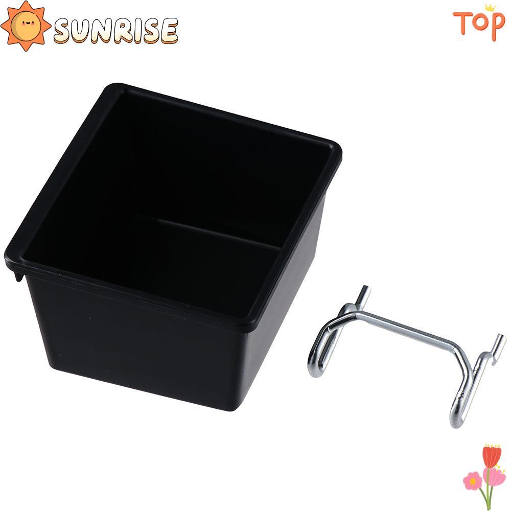 SUNRISE ถัง Pegboard, ตะขอ PP Pegboard, กล่อง Pegboard