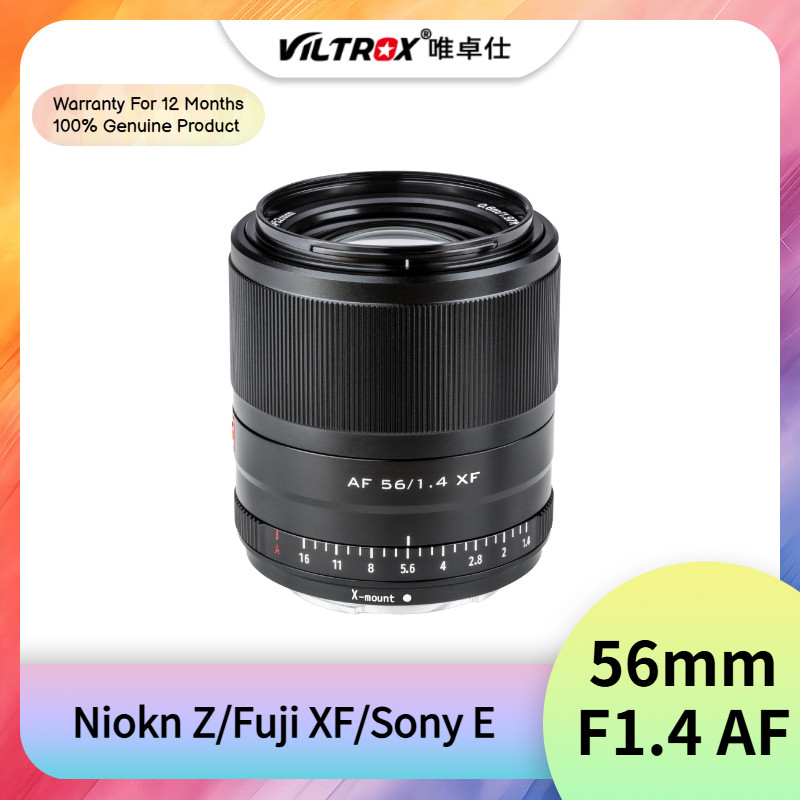 VILTROX 56mm F1.4 APS-C AF เลนส์นายกรูรับแสงขนาดใหญ่สําหรับ Niokn Z Fuji XF Sony E Mount