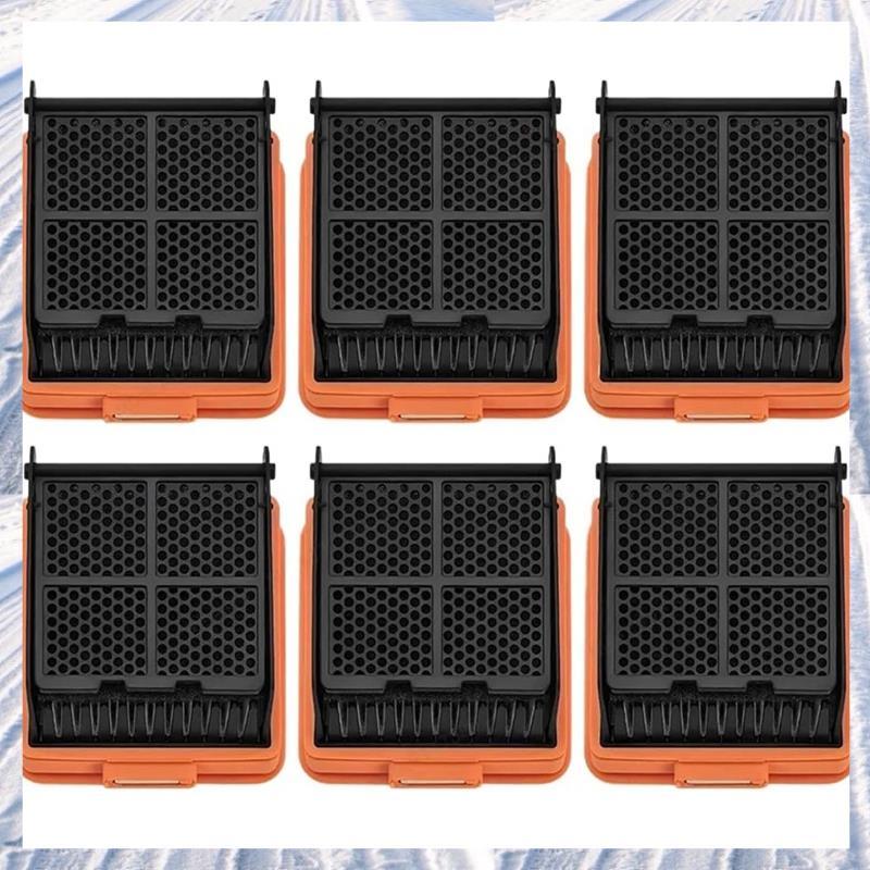 สําหรับ D100/D100 PRO/D500/D500 PRO ตัวกรอง Hepa อะไหล่สําหรับเครื่องดูดฝุ่นอุปกรณ์เสริม 6 ชิ้น