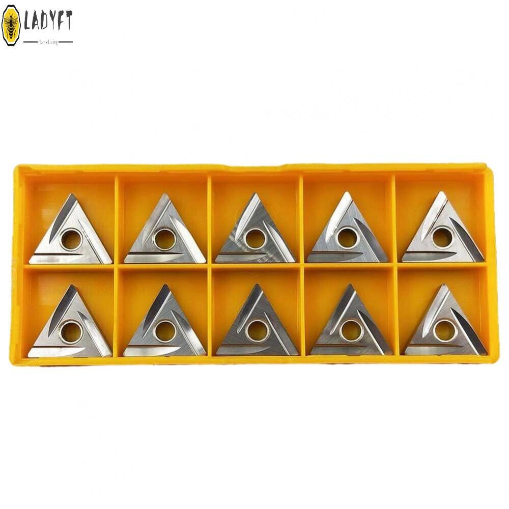 10 TNMG160404R2G TNMG331R2G แทรกสําหรับเครื่องกลึง CNC ที่มีประสิทธิภาพสําหรับการประมวลผลเหล็ก