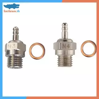 Forthewin 1 ชิ้น สากล #8 หัวเทียน N3 N4 ชิ้นส่วนเครื่องยนต์ Spark Nitro สําหรับ HSP RC รถ Part th
