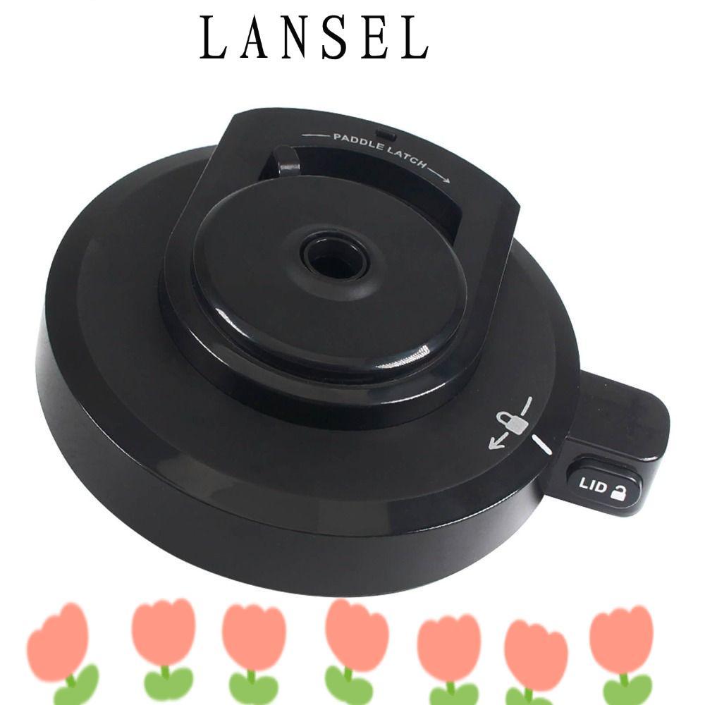 LANSEL1 สําหรับ Creami Deluxe ฝาปิด, เปลี่ยน Watertight ฝาครอบชามด้านนอก, ทําความสะอาดง่าย PC BPA ฟร