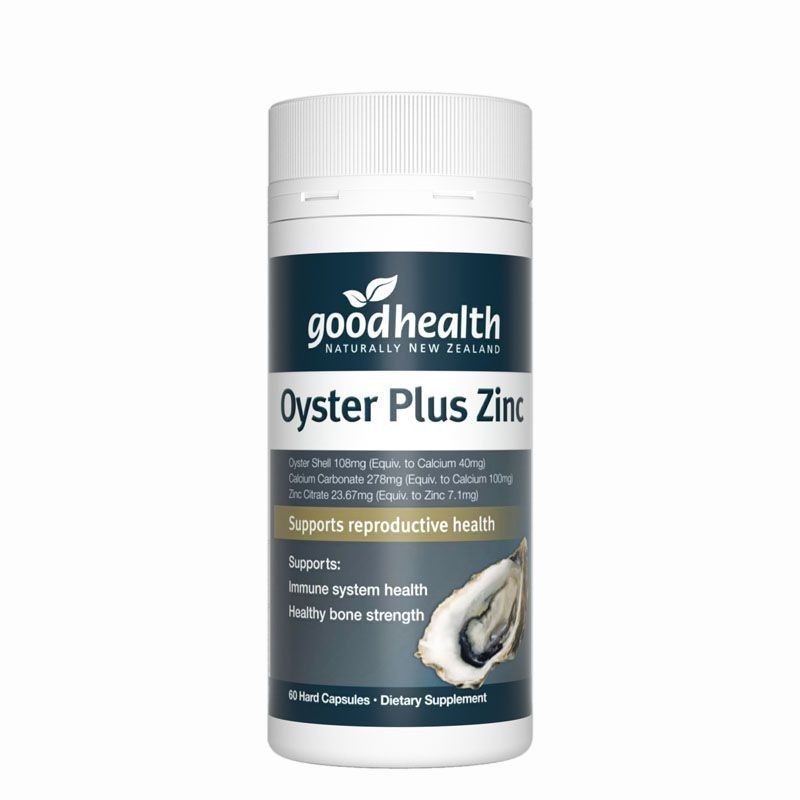 Goodhealth Oyster รุ่นออสเตรเลีย Oyster อาหารเสริมสังกะสี Capsule Essence Plus New Zealand ชายนําเข้