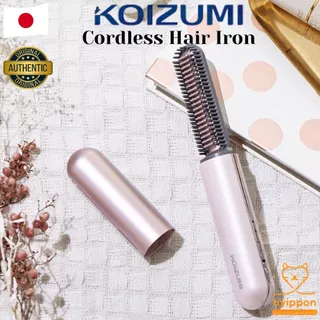 <Sale>Koizumi Cordless Hair Iron Portable USB Rechargeable with Cap Various Colors