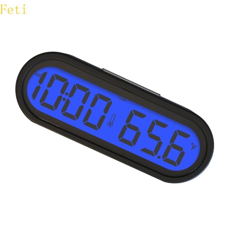 Multifunction Clock Car Dashboard Mount Electronic Clock Backlight Digital Clock