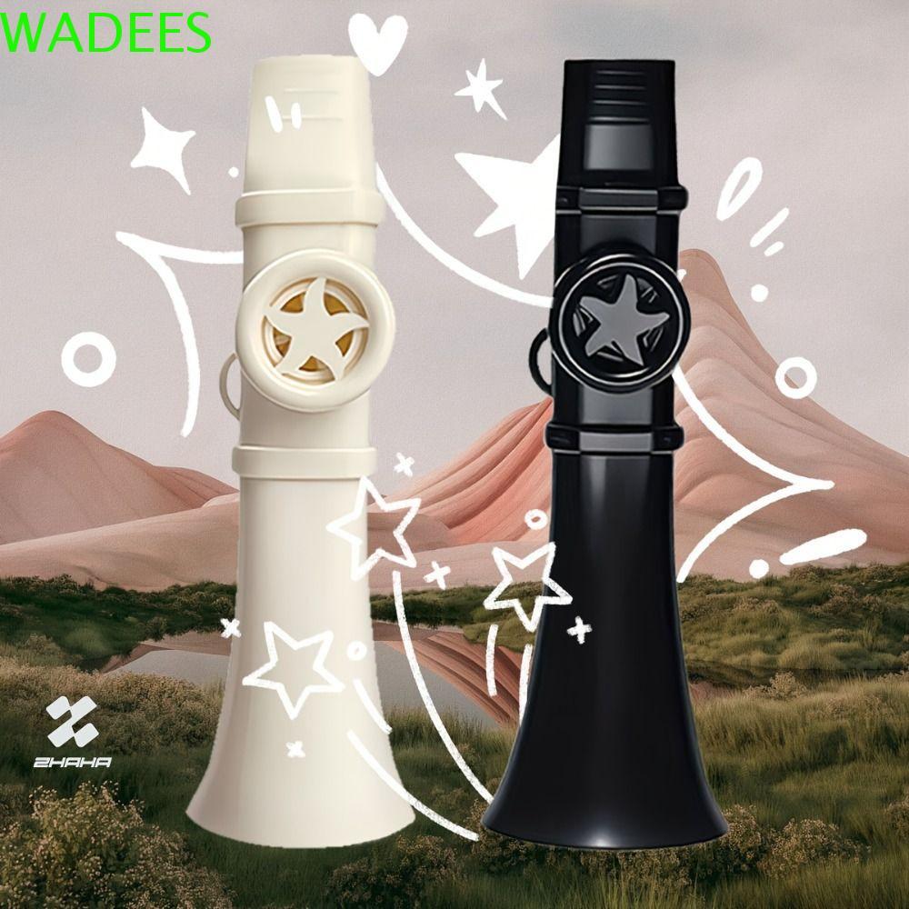 WADEES Professional Kazoo, ขนาดกะทัดรัด Dudu Mouthpiece Kazoo ขลุ่ย, Joyful พลาสติกแบบพกพาออกแบบนําก