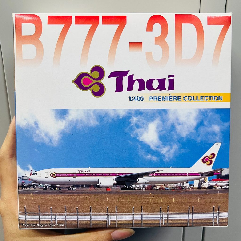 [Orphan] Veyron DW เครื่องบินโดยสาร 1/400 B777 Thai Airlines Thai Airlines 1: 400 Alloy Model สินค้า