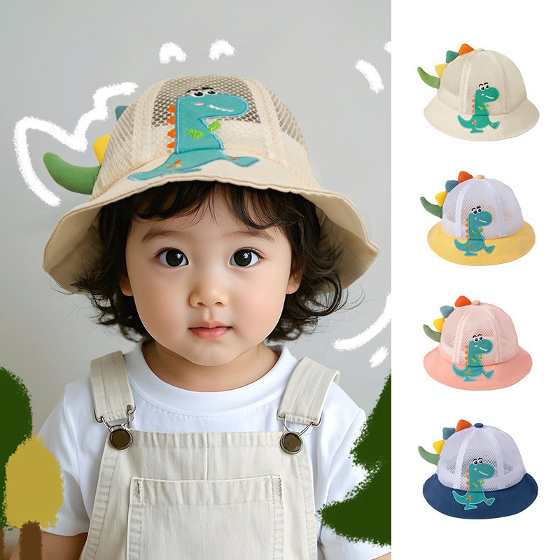 หมวกกันแดดเด็ก หมวกเด็ก รอบหัว:48-52 cm กันแดด รูปแบบการ์ตูนน่ารัก สําหรับเด็กผู้ชาย และเด็กผู้หญิง