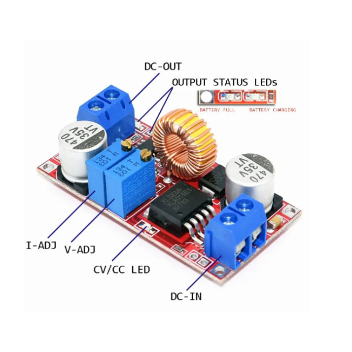 5A constant current and constant voltage DC-DC power module XL4015