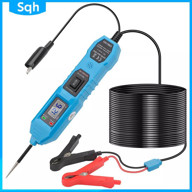 Bri Fuse Tester LCD Circuit Tester 3.5-36V DC Battery Power Detector พร้อม Probe ywr