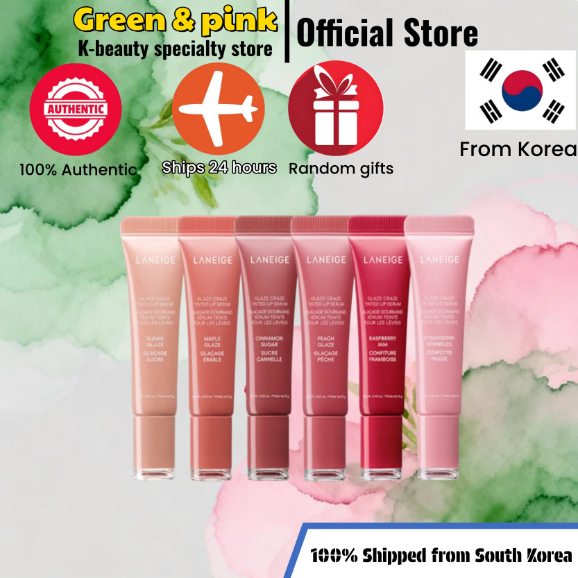 [LANEIGE] GLAZE CRAZE TINTED LIP SERUM 12g/Moisturizing and brightening lip color