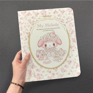 🔥พร้อมส่ง🔥เคสiPadพับได้ Melody Gen11 Pro13 2025 Air7/6 11 Air5/4 ดอกไม้ เคสไอแพด Gen6/5 Air3 Mini7/6