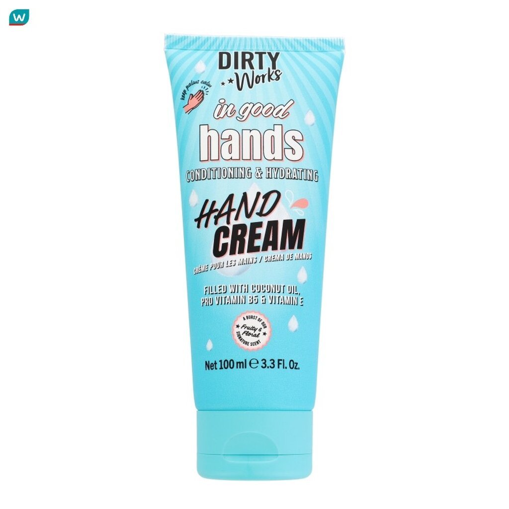 Dirty Works เดอร์ตี้ เวิร์คส อิน กู๊ด แฮนด์ส แฮนด์ ครีม 100 มล.