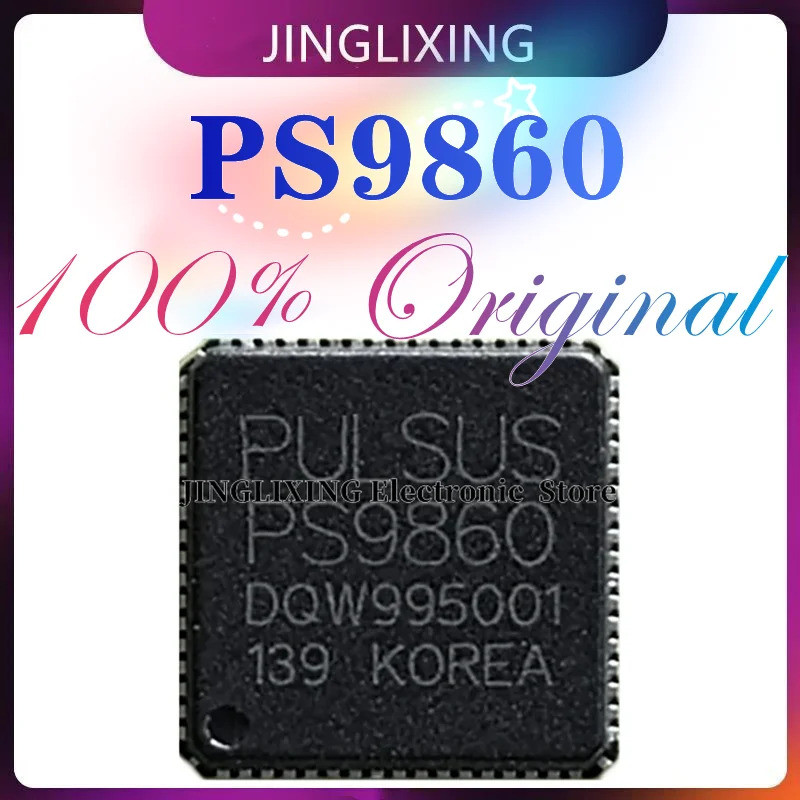 1 ชิ้น/ล็อตใหม่ PS9860 QFN-64 ชิปเซ็ต