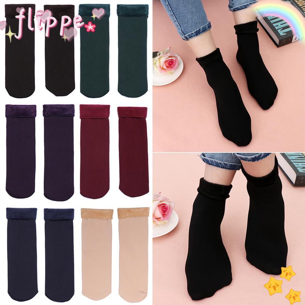 FIPE Home Floor Socks Casual Snow Boots Velvet