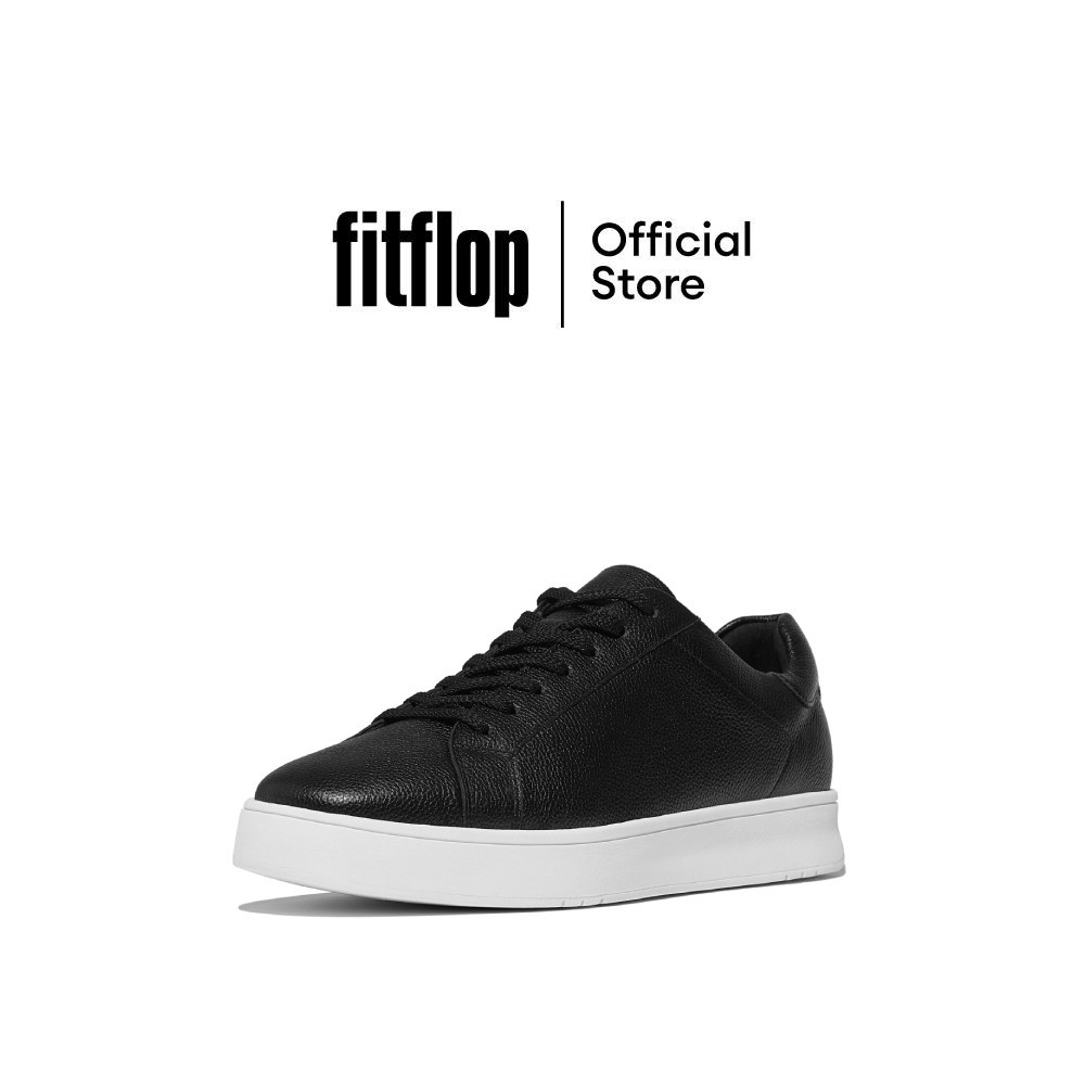 FITFLOP RALLY II TUMBLED-LEATHER รองเท้าผ้าใบผู้ชาย รุ่น E7Q-001 สี BLACK
