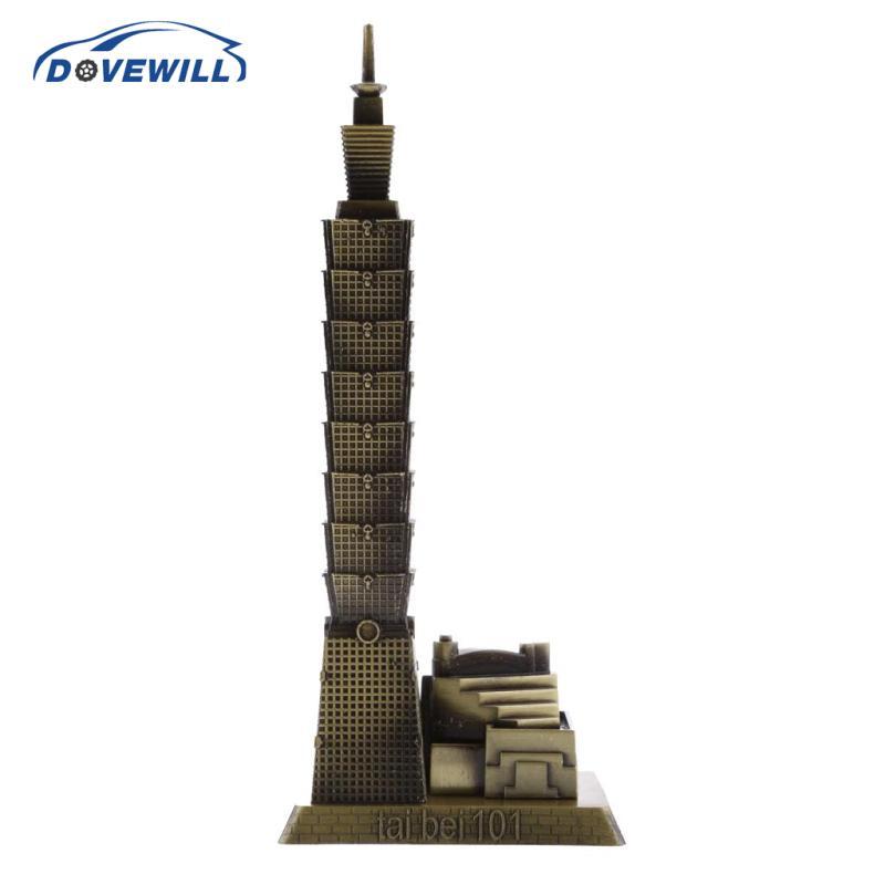 [Dovewill] Taipei 101 Tower Building Architecture Model of Taiwan Desktop Ornament Travel ของที่ระลึ