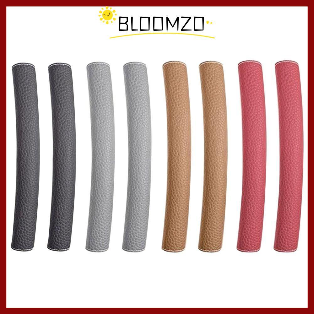in stockBLOOMZO ฝาครอบมือจับประตูตู้เย็น, ทําความสะอาด PU หนังตู้เย็นมือจับประตู, อุปกรณ์ป้องกันเครื่องใช้ในครัวปรับป้องกันลูกบิดประตูแขนในครัวเรือน
