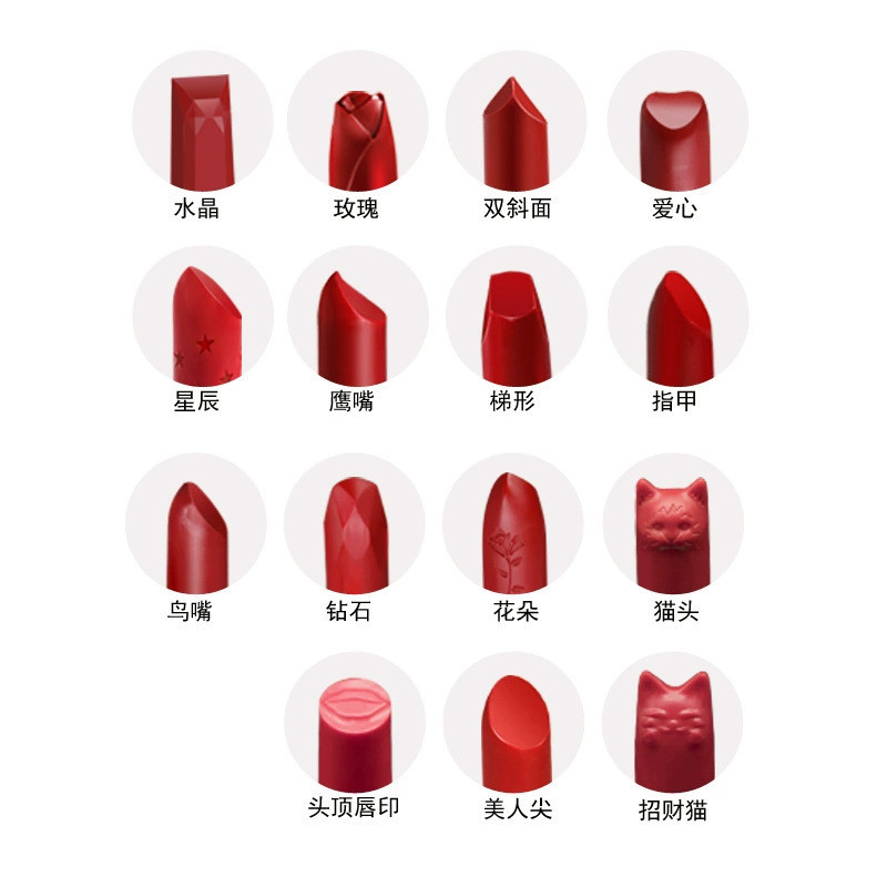 Spot Goods*Lipstick mold silicone DIY lipstick mold set, lucky cat beauty design lipstick silicone m