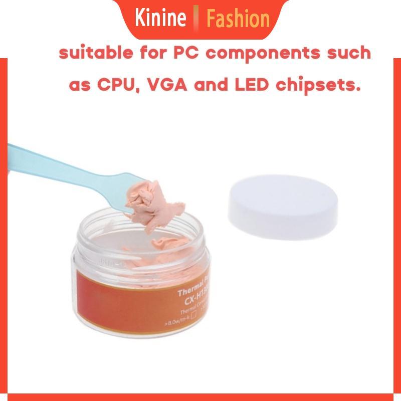 KIN CX H1300 สีโป๊วแบบเหนี่ยวนําความร้อนซิลิโคนความร้อน Sink Compound 13 5W MK