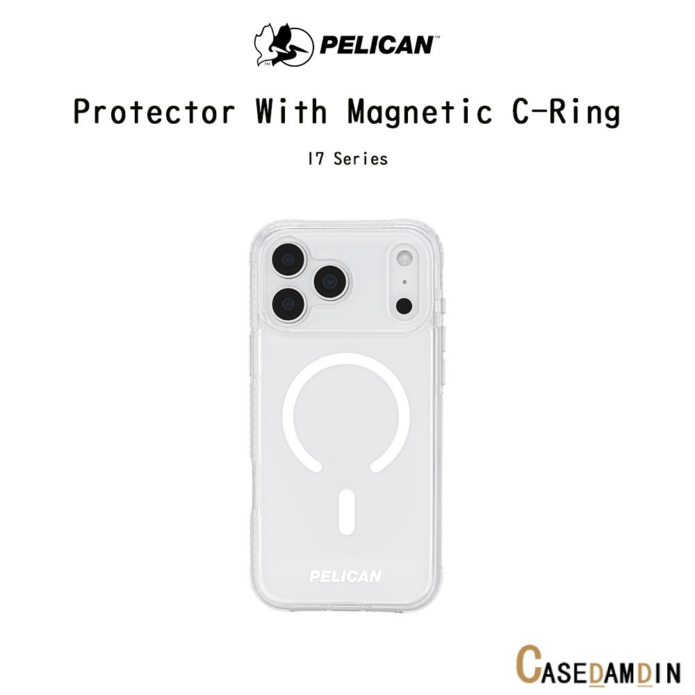 PELICAN Protector With Magnetic C-Ring เคสกันกระแทกระดับ4.8Mเกรดพรีเมี่ยมจากอเมริกา เคสสำหรับ iPhone