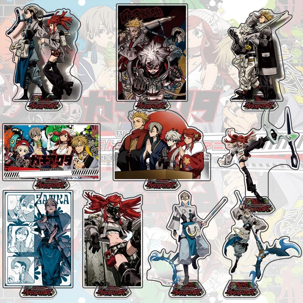 Standee อะนิเมะ Gachiakuta Mica ตัวละครตกแต่ง Zangka Enjin Riyo Rudo ของขวัญสะสมมังงะ Gachiakuta เดส