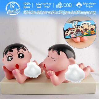 Phone Holder Shinchan Stand Holder Hp Lucu 3d Phone Holder Anime Sinchan Dapat Digerakkan