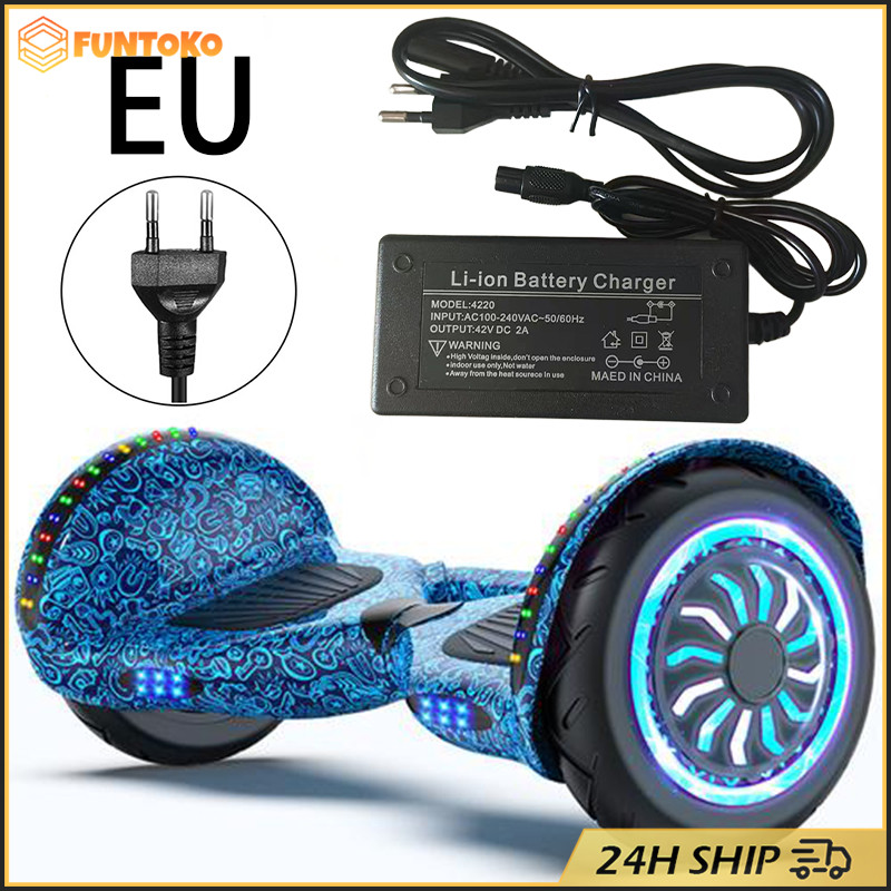 จัดส่งภัยใน24ชั่วโมง สายชาร์จสกูตเตอร์ไฟฟ้า 3 รู สายยาว1M มอเตอร์แรง 42V 2A scooter