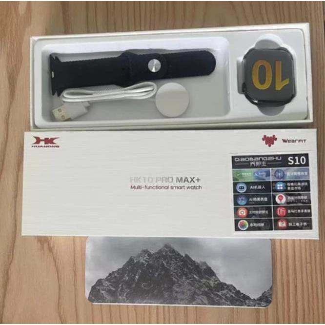 2025 HK10 Pro Max+( Plus) สมาร์ทวอทช์ Series10 4GB ผู้ชาย AMOLED AI เพลง AOD Fitness Tracker ผู้หญิง