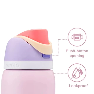 ฝาเปลี่ยน Owala FreeSip ของแท้ – ฝาครอบพวยกันรั่วสําหรับขวด 16oz, 24oz, 32oz & 40oz, BPA-Free & เครื่องล้างจานปลอดภัย