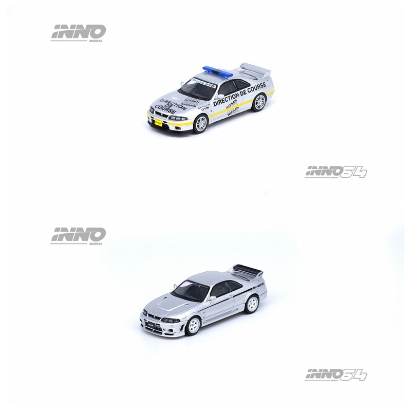 [สต๊อกพร้อม] INNO 1: 64 Nissan SKYLINE GTR R33 NISMO 400R โมเดลรถอัลลอย สเกลเล็ก