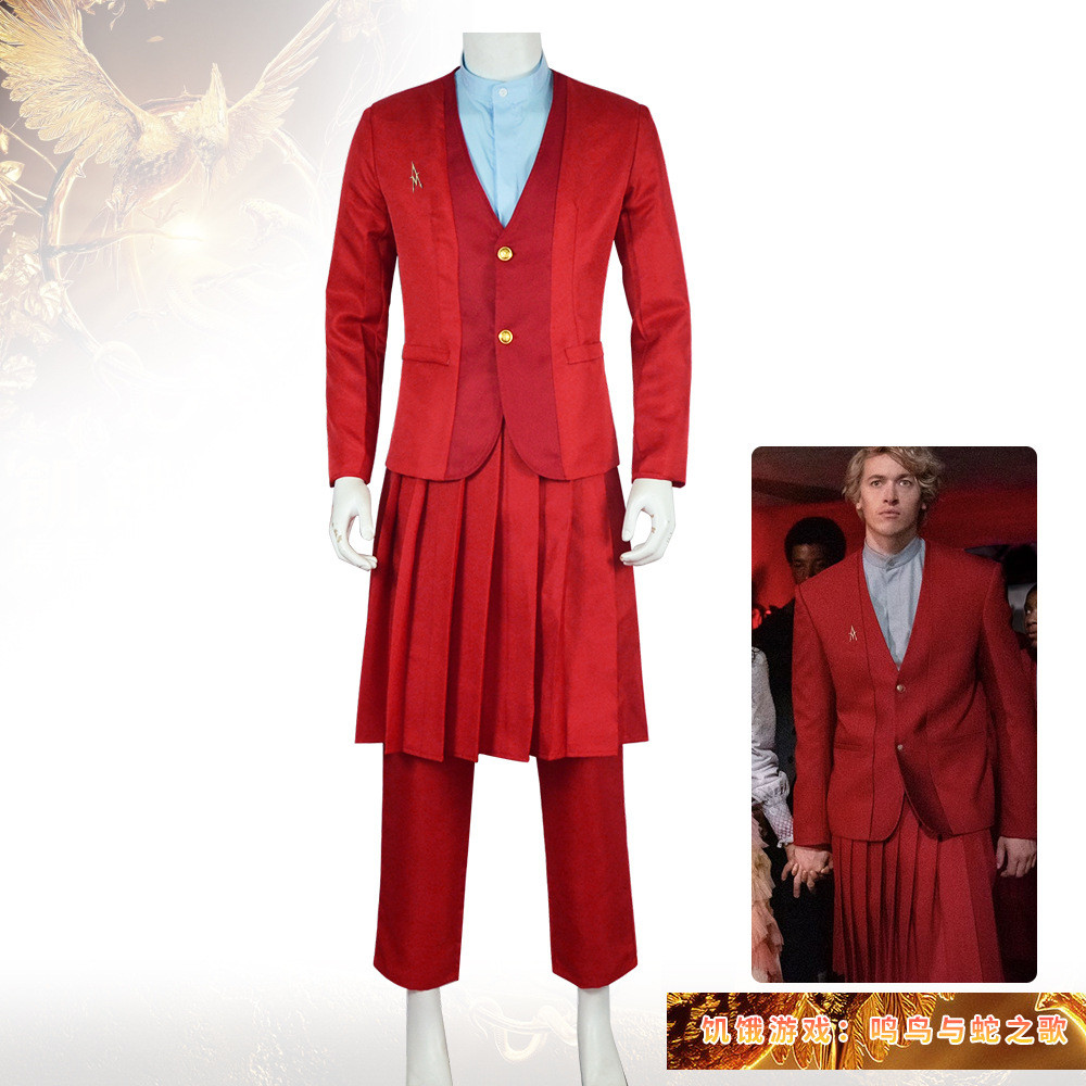 The Hunger Games: The Song of Songbirds and Snakes cosplay Lucy Snow movie-style cosplay costume gam