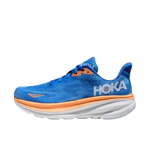 【HOKA Official store】NEW HOKA ONE ONE Clifton 9 Sneakers Hoka Blue Running Shoes รองเท้าวิ่งจัดส่งใน