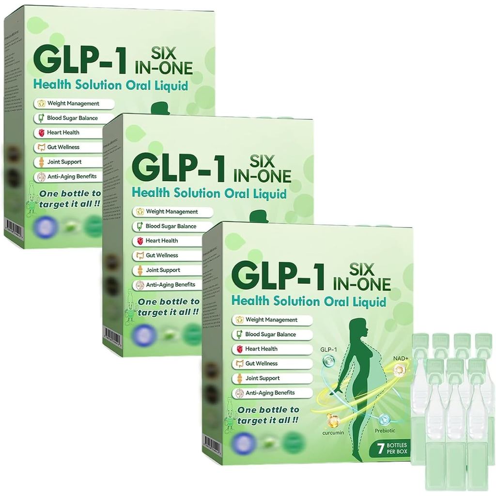 GLP-1 Six-in-One Health Solution Oral Liquid, Advanced GLP-1 Oral Solution, GLP-1 Oral Solution, GLP