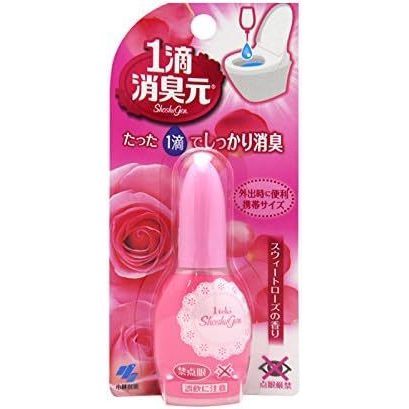 Kobayashi Shoshugen for Room/Toliet Freshener หนึ่งหยดการบริโภค Nioi-moto Sweet Rose Scent of 20mL