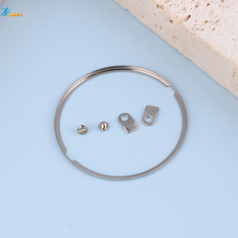 NDY นาฬิกา Dial Spacer แหวนสกรูแท็บสําหรับ 2824/2836 วัสดุสแตนเลสมือถือ Dial แหวนสกรูเปลี่ยนเครื่องม