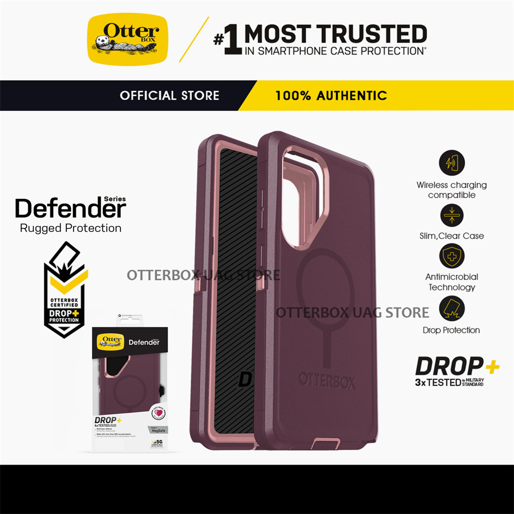 เคส OtterBox รุ่น Defender with Magnetic – Samsung Galaxy S26 S25 Ultra / S26 S25 Plus / S26 S25 / Galaxy S24 Ultra / S24 Plus / S24 – โปรปัง