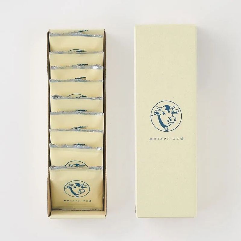 Japan Hokkaido Tokyo Milk Cheese Sea Salt Chocolate Sandwich Biscuits ของว่างที่บรรจุแยกชิ้น yy3.13-
