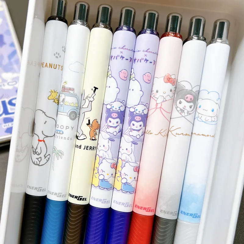 ใหม่ pentel Paton Sanrio Limited ปากกาเจล Kuromi Corn Dog Quick-Drying Fountain Pen Limited Kuromi