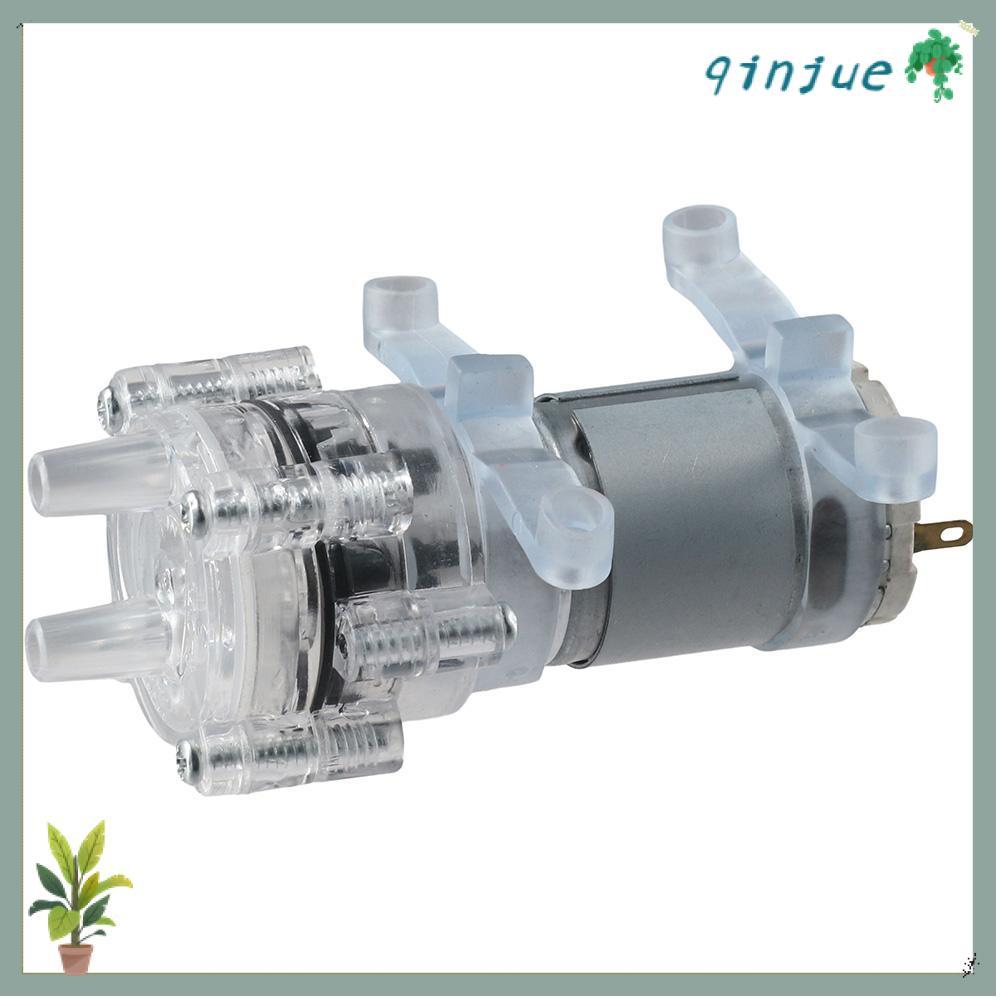 QINJUE ปั๊มไดอะแฟรม, DC 6V ถึง 12V เครื่องใช้ในบ้าน Self Priming, ทนทาน R385 EK1970 Micro Pump Coole