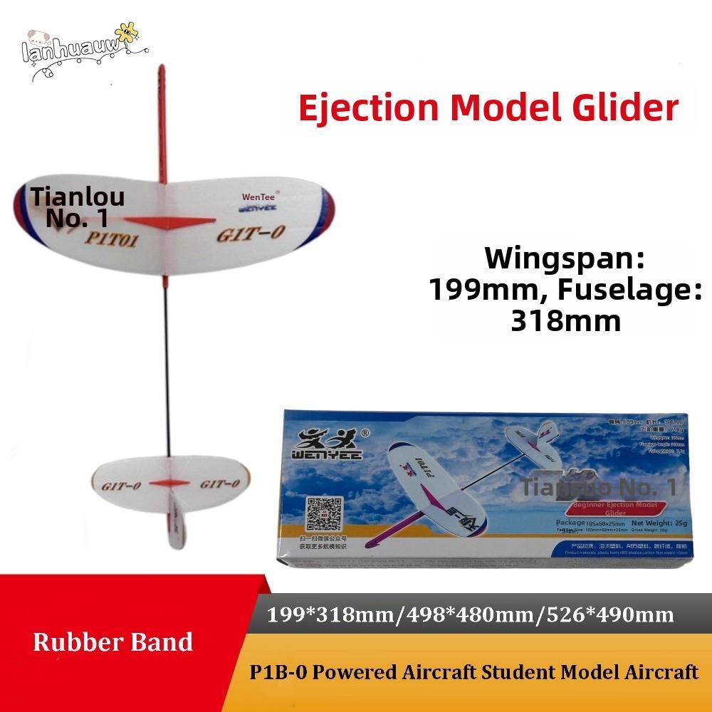 LANHU P1B-0 เครื่องร่อนเครื่องบินขับเคลื่อน, PP School Education การแข่งขันยางรัดประกอบเครื่องบิน, I