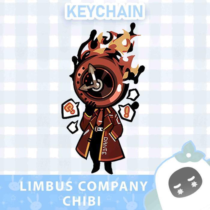 Ganci / Gantungan Kunci Akrilk ANIME LIMBUS COMPANY CHIBI - DANTE