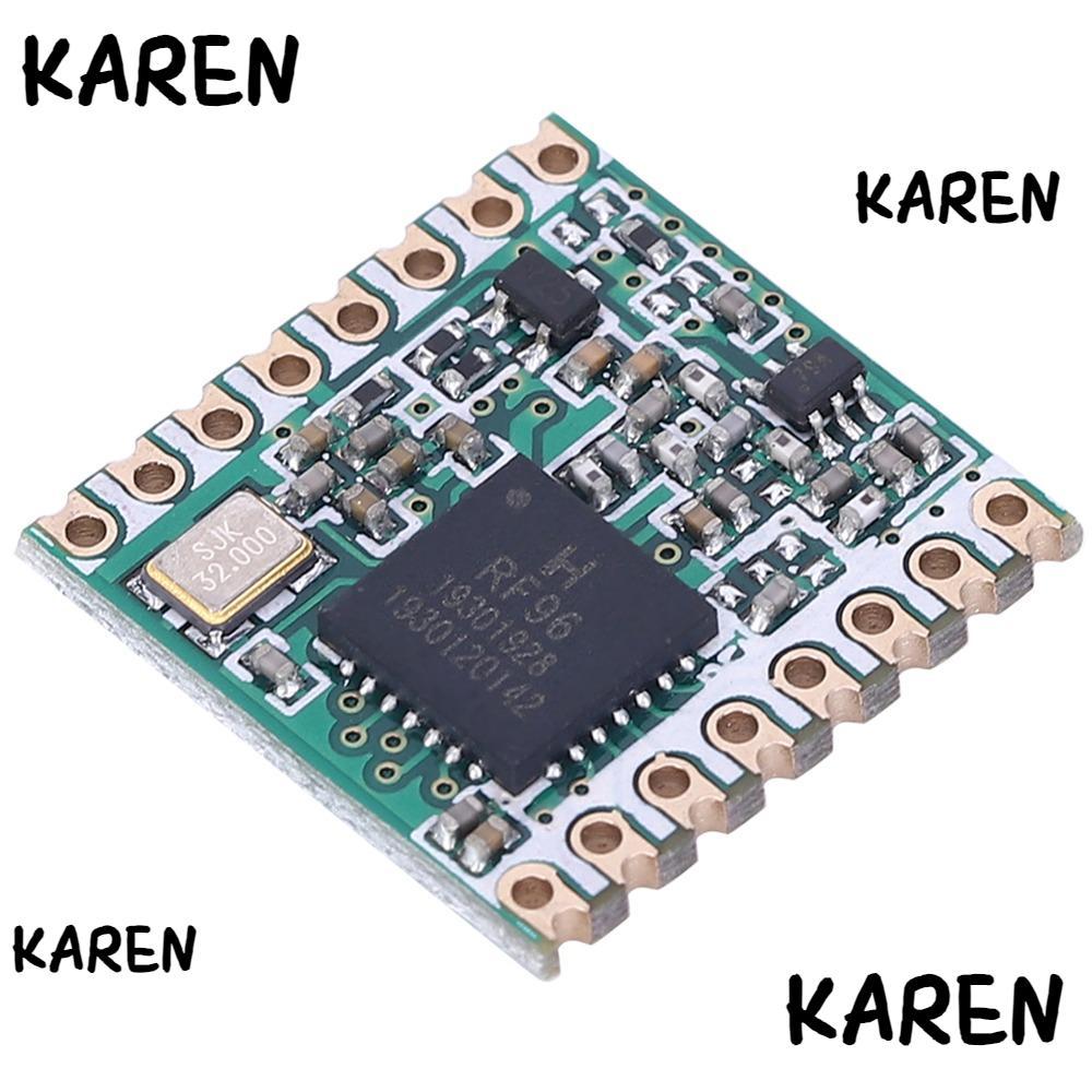 KARENGOODS โมดูลรับส่งสัญญาณไร้สาย, RF95 RF95W RF96 ชิปโมดูล LoRaTM, เทคโนโลยี LoRa ระยะไกลพิเศษ RFM