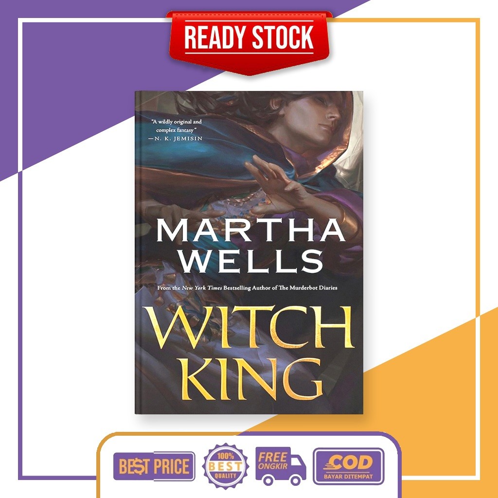 (อังกฤษ) ราชาแม่มด โดย Martha Wells