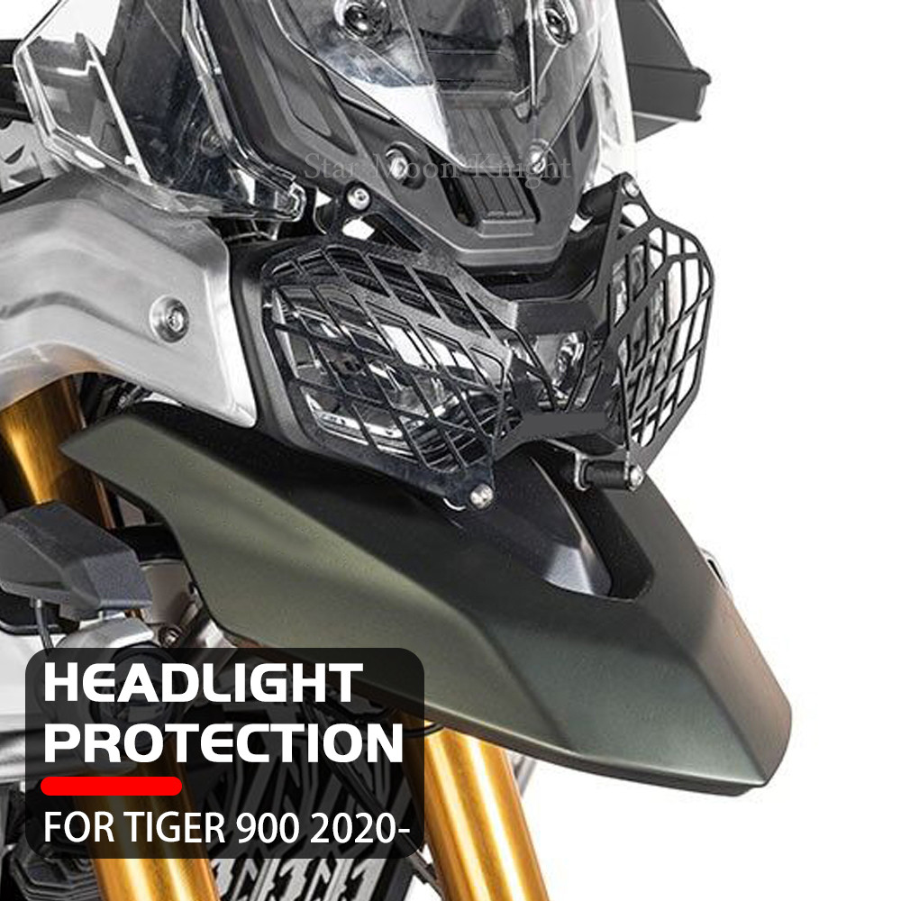 Gสําหรับ TIGER900 GT Pro RALLY สําหรับ Tiger 900 ไฟหน้ารถจักรยานยนต์ Light GUARD Protector ป้องกันย่