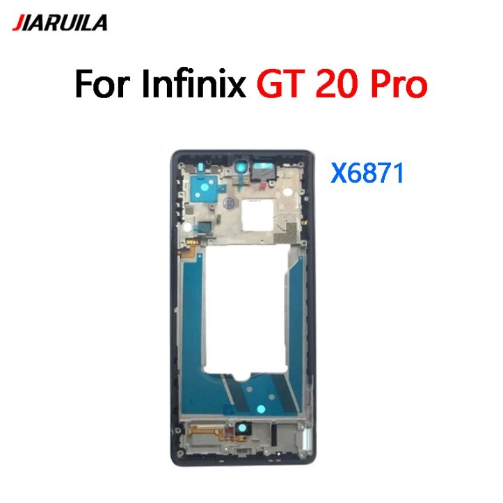 สําหรับ Infinix GT 20 PRO X6871 กรอบกลางด้านหน้ากรอบ LCD แผ่น Bezel