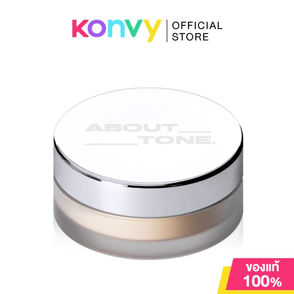 About tone The Blur Finish Powder 10g อะเบาท์ โทน แป้งโปร่งแสง.