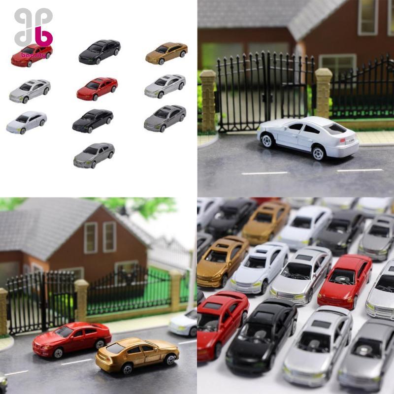 [Baosity] 10 ชิ้น 1/75 Scale , Scale Model Vehicles 1:75, Scale Buildings Vehicle Model