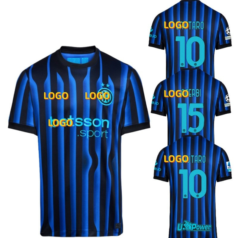 INT-MI 25/26 Fans Edition เสื้อฟุตบอลแขนสั้นผู้ชาย