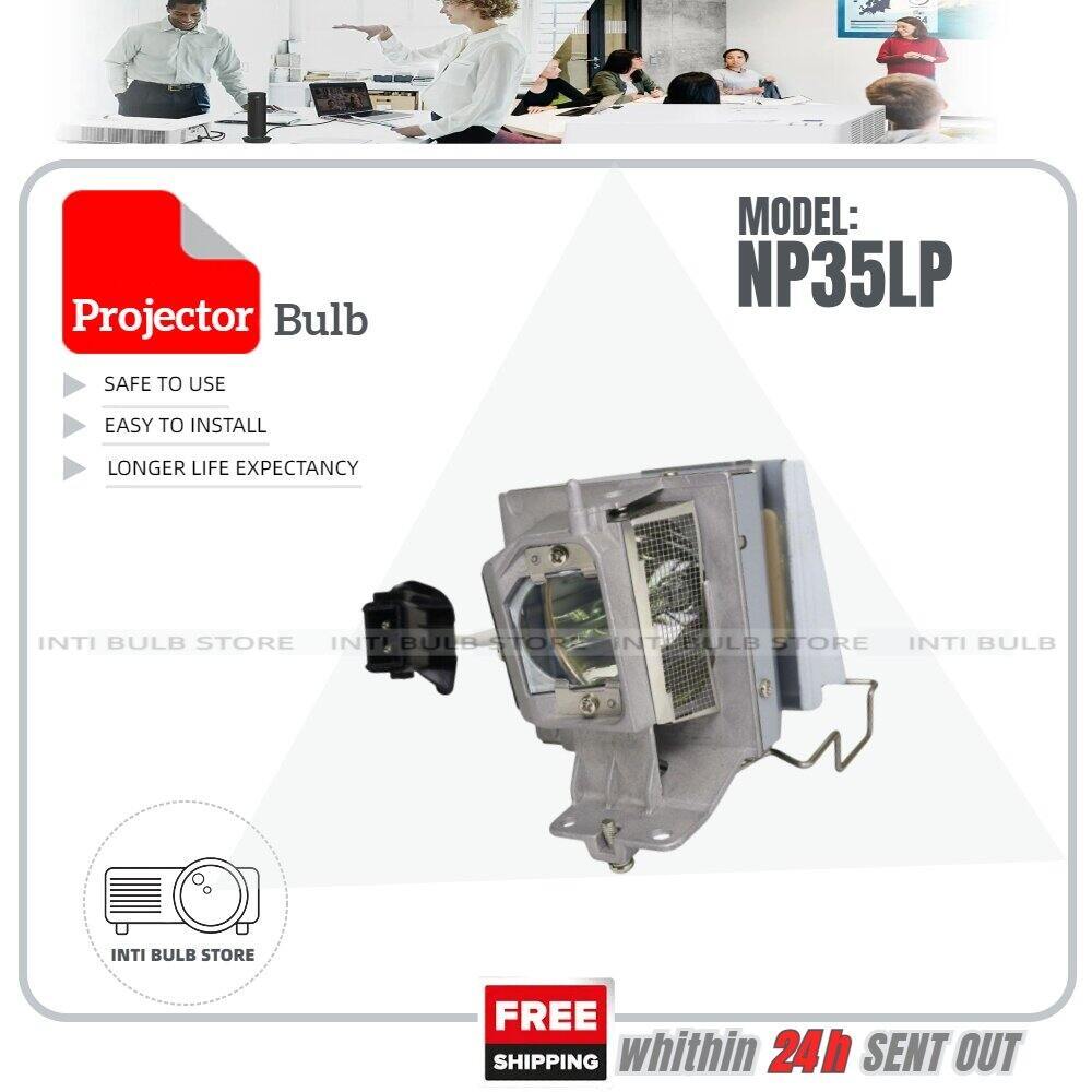 สําหรับ NEC โปรเจคเตอร์โคมไฟ NP35LP NP-V302H/NP-V302HJD/NP-V332W/NP-V332WJD/NP-V332X/NP-V332XJD/V332